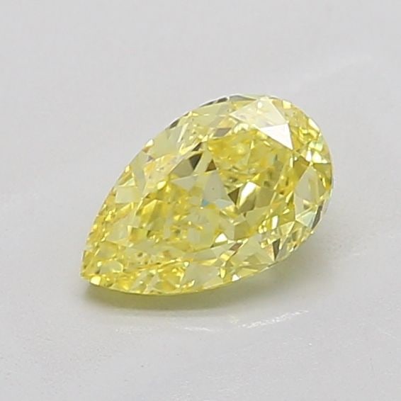 Loose Diamond - PEAR 1.13ct Fancy Intense Yellow VS1: Loose Diamond - PEAR 1.13ct Fancy Intense Yellow VS1 Source: This is a real non-mined Diamond that has been grown in a lab Shape: PEAR Carats: 1.13 Color: Fancy Intense Yellow Certification: IGI Video