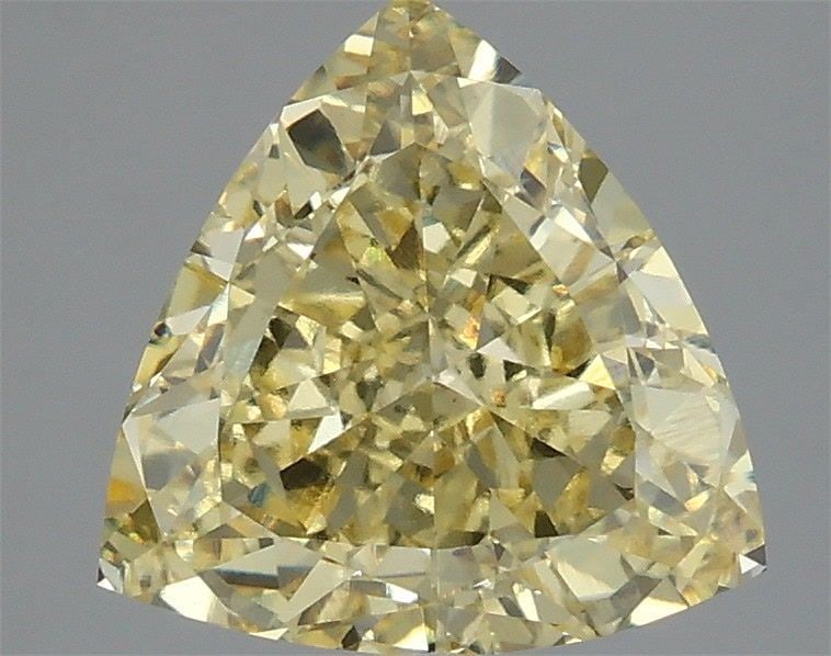 Loose Diamond - TRIANGULAR 3.09ct Fancy Intense Yellow VVS2 (1 of 1)