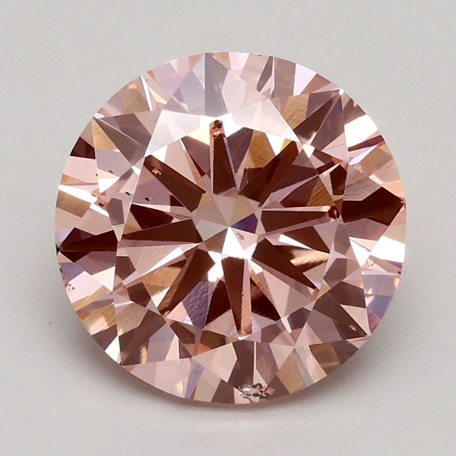 Loose Diamond - ROUND 2.5ct Fancy Intense Pink SI1: Loose Diamond - ROUND 2.5ct Fancy Intense Pink SI1 Source: This is a real non-mined Diamond that has been grown in a lab Shape: ROUND Carats: 2.5 Color: Fancy Intense Pink Certification: IGI Video: