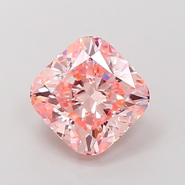 Loose Diamond - CUSHION MODIFIED 3.14ct Fancy Vivid Pink VS1: Loose Diamond - CUSHION MODIFIED 3.14ct Fancy Vivid Pink VS1 Source: This is a real non-mined Diamond that has been grown in a lab Shape: CUSHION MODIFIED Carats: 3.14 Color: Fancy Vivid Pink Certific