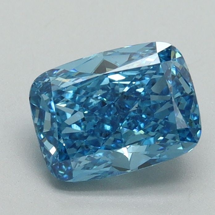 Loose Diamond - CUSHION MODIFIED 1.23ct Fancy Vivid Blue VS2: Loose Diamond - CUSHION MODIFIED 1.23ct Fancy Vivid Blue VS2 Source: This is a real non-mined Diamond that has been grown in a lab Shape: CUSHION MODIFIED Carats: 1.23 Color: Fancy Vivid Blue Certific