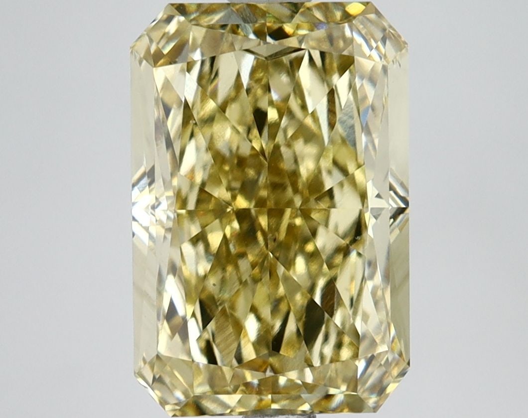 Loose Diamond - RADIANT 4.24ct Fancy Vivid Yellow VS1 (1 of 1)