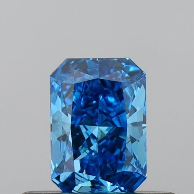 Loose Diamond - RADIANT 0.35ct Fancy Vivid Blue VS1: Loose Diamond - RADIANT 0.35ct Fancy Vivid Blue VS1 Source: This is a real non-mined Diamond that has been grown in a lab Shape: RADIANT Carats: 0.35 Color: Fancy Vivid Blue Certification: IGI Video: