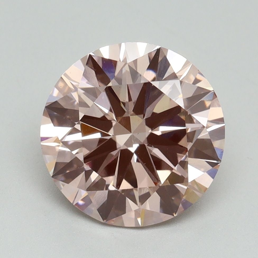 Loose Diamond - ROUND 3.0ct Fancy Light Pink VS1 (1 of 1)