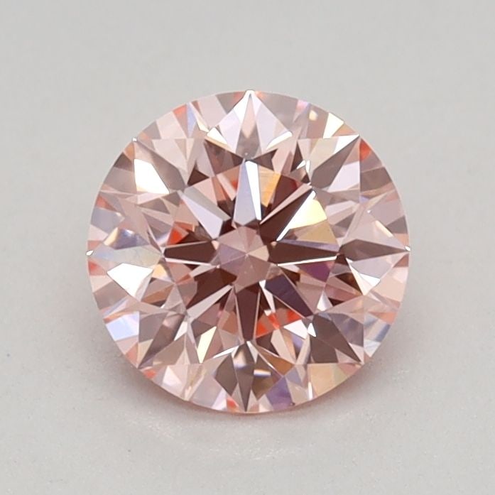 Loose Diamond - ROUND 0.58ct Fancy Intense Pink VS1: Loose Diamond - ROUND 0.58ct Fancy Intense Pink VS1 Source: This is a real non-mined Diamond that has been grown in a lab Shape: ROUND Carats: 0.58 Color: Fancy Intense Pink Certification: IGI Video: