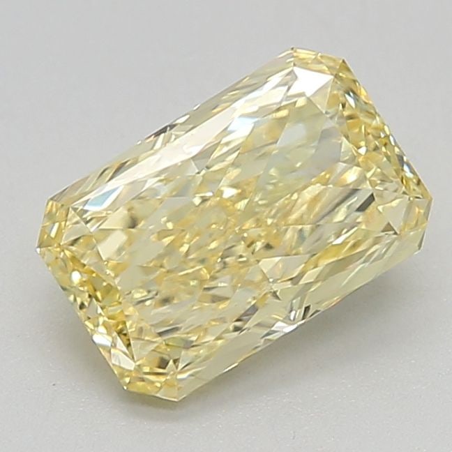 Loose Diamond - RADIANT 1.85ct Fancy Vivid Yellow VS1: Loose Diamond - RADIANT 1.85ct Fancy Vivid Yellow VS1 Source: This is a real non-mined Diamond that has been grown in a lab Shape: RADIANT Carats: 1.85 Color: Fancy Vivid Yellow Certification: IGI Vid