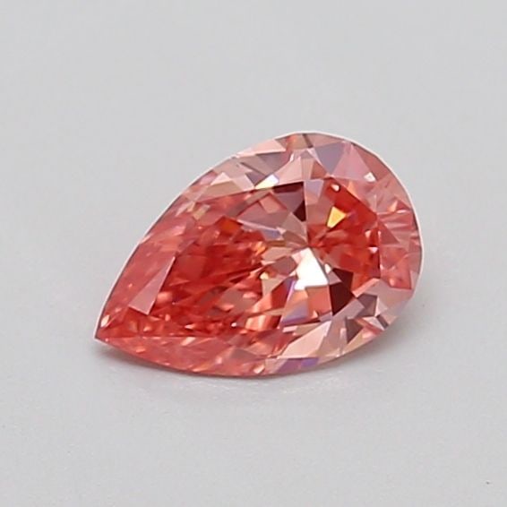 Loose Diamond - PEAR 0.35ct Fancy Vivid Pink VVS2: Loose Diamond - PEAR 0.35ct Fancy Vivid Pink VVS2 Source: This is a real non-mined Diamond that has been grown in a lab Shape: PEAR Carats: 0.35 Color: Fancy Vivid Pink Certification: IGI Video:
