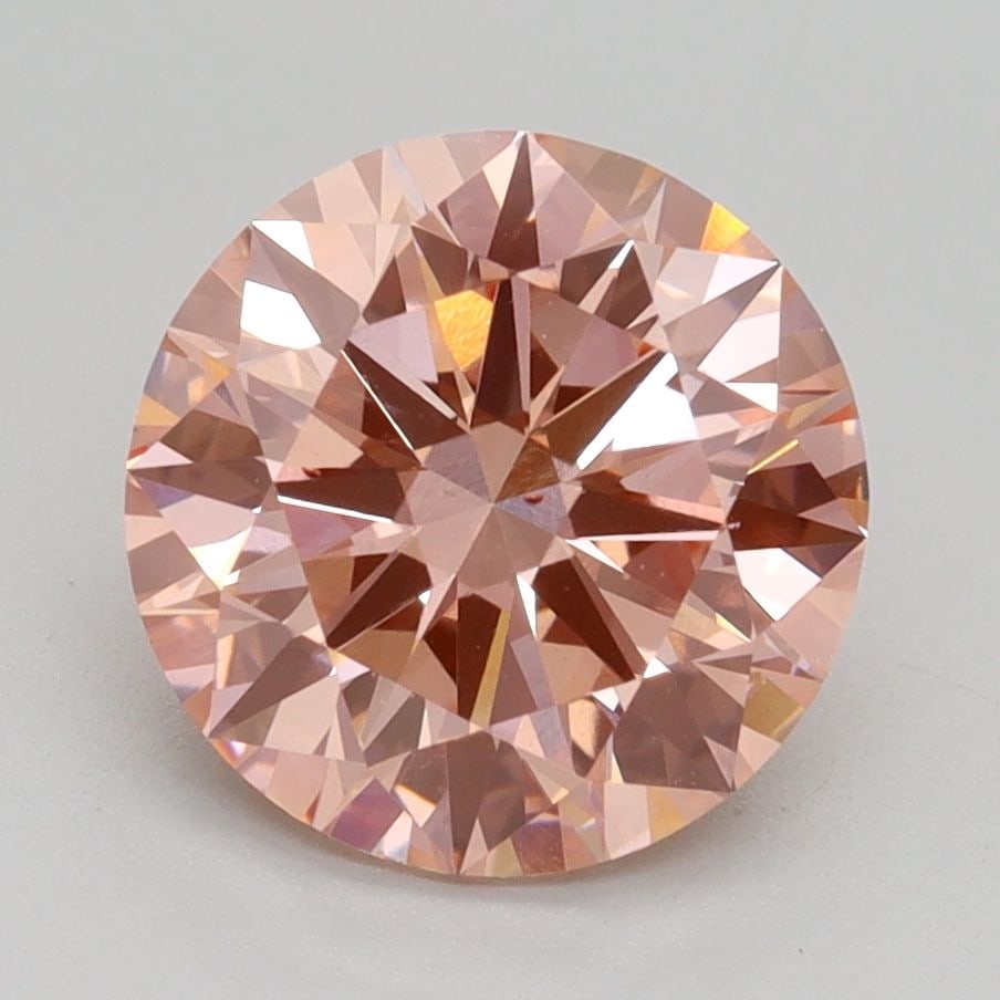 Loose Diamond - ROUND 2.7ct Fancy Intense Pink VS2: Loose Diamond - ROUND 2.7ct Fancy Intense Pink VS2 Source: This is a real non-mined Diamond that has been grown in a lab Shape: ROUND Carats: 2.7 Color: Fancy Intense Pink Certification: IGI Video: