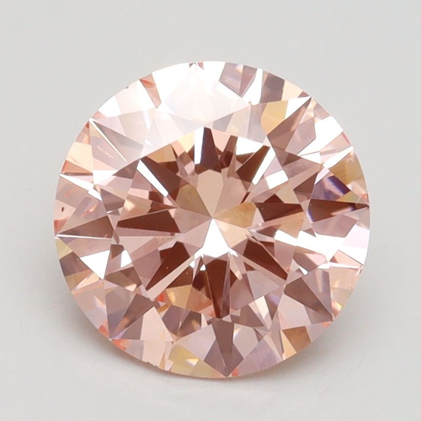 Loose Diamond - ROUND 2.3ct Fancy Intense Pink VS2 (1 of 1)