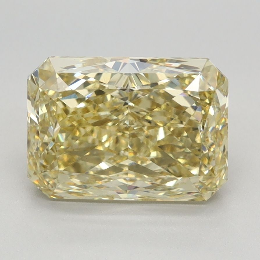 Loose Diamond - RADIANT 2.3ct Fancy Intense Yellow VVS2: Loose Diamond - RADIANT 2.3ct Fancy Intense Yellow VVS2 Source: This is a real non-mined Diamond that has been grown in a lab Shape: RADIANT Carats: 2.3 Color: Fancy Intense Yellow Certification: IGI 