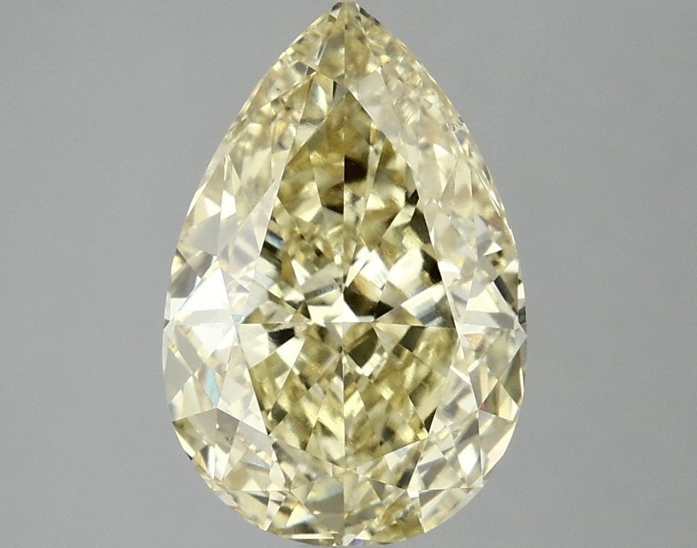 Loose Diamond - PEAR 3.1ct Fancy Intense Yellow VS2: Loose Diamond - PEAR 3.1ct Fancy Intense Yellow VS2 Source: This is a real non-mined Diamond that has been grown in a lab Shape: PEAR Carats: 3.1 Color: Fancy Intense Yellow Certification: IGI Video: