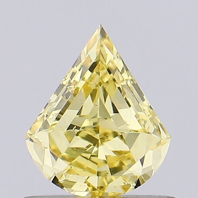 Loose Diamond - OTHER 0.6ct Fancy Vivid Yellow VS2: Loose Diamond - OTHER 0.6ct Fancy Vivid Yellow VS2 Source: This is a real non-mined Diamond that has been grown in a lab Shape: OTHER Carats: 0.6 Color: Fancy Vivid Yellow Certification: NONE Video: