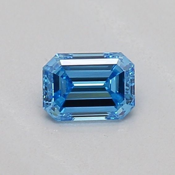 Loose Diamond - EMERALD 0.19ct Fancy Vivid Blue VVS2: Loose Diamond - EMERALD 0.19ct Fancy Vivid Blue VVS2 Source: This is a real non-mined Diamond that has been grown in a lab Shape: EMERALD Carats: 0.19 Color: Fancy Vivid Blue Certification: IGI Video: