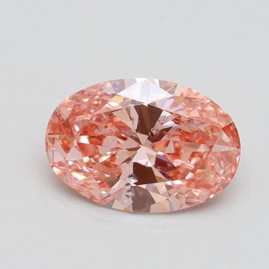 Loose Diamond - OVAL 1.02ct Fancy Intense Pink SI2: Loose Diamond - OVAL 1.02ct Fancy Intense Pink SI2 Source: This is a real non-mined Diamond that has been grown in a lab Shape: OVAL Carats: 1.02 Color: Fancy Intense Pink Certification: IGI Video: