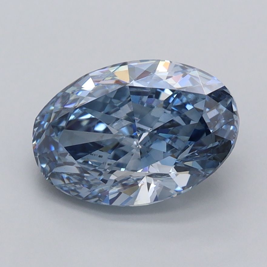 Loose Diamond - OVAL 2.0ct Fancy Vivid Blue VS2: Loose Diamond - OVAL 2.0ct Fancy Vivid Blue VS2 Source: This is a real non-mined Diamond that has been grown in a lab Shape: OVAL Carats: 2.0 Color: Fancy Vivid Blue Certification: IGI The Diamond Dep