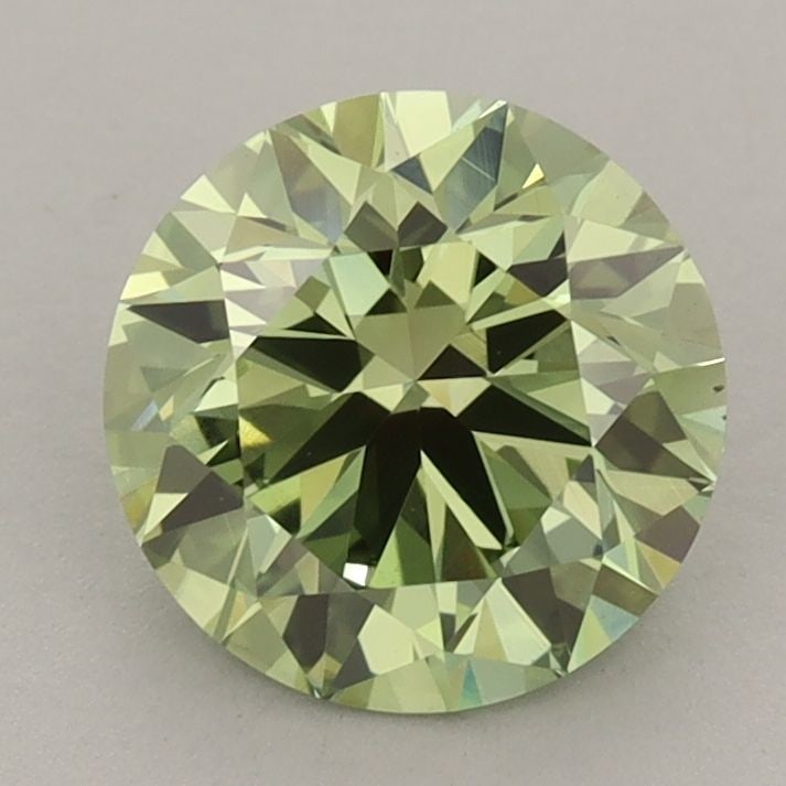 Ideal Loose Diamond - ROUND 1.86ct Fancy Vivid Green VVS2: Ideal Loose Diamond - ROUND 1.86ct Fancy Vivid Green VVS2 Source: This is a real non-mined Diamond that has been grown in a lab Shape: ROUND Carats: 1.86 Color: Fancy Vivid Green Certification: IGI Vi