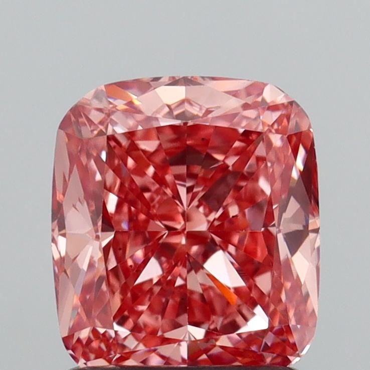Loose Diamond - CUSHION MODIFIED 1.5ct Fancy Vivid Pink VS2: Loose Diamond - CUSHION MODIFIED 1.5ct Fancy Vivid Pink VS2 Source: This is a real non-mined Diamond that has been grown in a lab Shape: CUSHION MODIFIED Carats: 1.5 Color: Fancy Vivid Pink Certificat