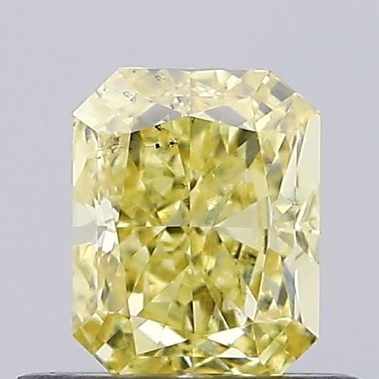Loose Diamond - RADIANT 0.51ct Fancy Intense Yellow VS2: Loose Diamond - RADIANT 0.51ct Fancy Intense Yellow VS2 Source: This is a real non-mined Diamond that has been grown in a lab Shape: RADIANT Carats: 0.51 Color: Fancy Intense Yellow Certification: IGI