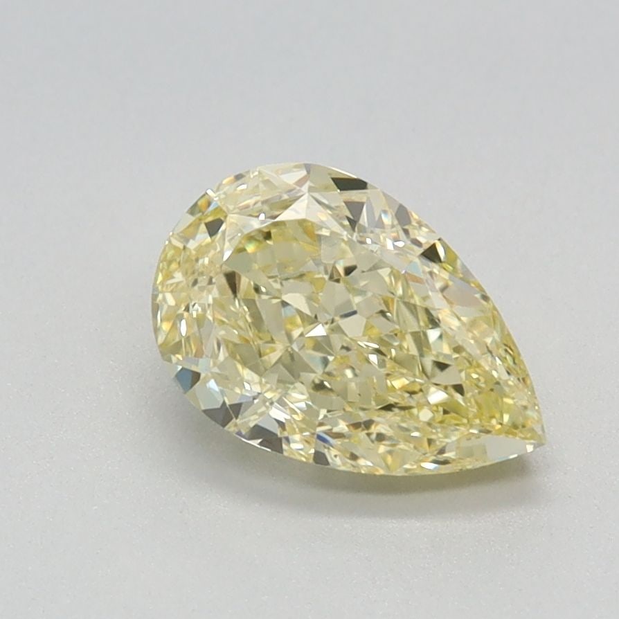 Loose Diamond - PEAR 1.07ct Fancy Intense Yellow VVS2: Loose Diamond - PEAR 1.07ct Fancy Intense Yellow VVS2 Source: This is a real non-mined Diamond that has been grown in a lab Shape: PEAR Carats: 1.07 Color: Fancy Intense Yellow Certification: IGI Vide