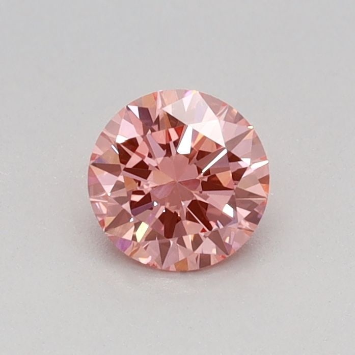 Loose Diamond - ROUND 0.29ct Fancy Vivid Pink VS1: Loose Diamond - ROUND 0.29ct Fancy Vivid Pink VS1 Source: This is a real non-mined Diamond that has been grown in a lab Shape: ROUND Carats: 0.29 Color: Fancy Vivid Pink Certification: IGI Video: