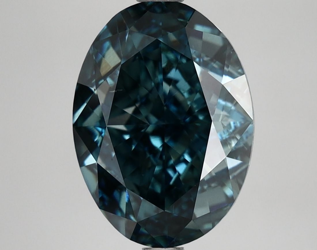 Loose Diamond - OVAL 4.15ct Fancy Vivid Blue VVS2: Loose Diamond - OVAL 4.15ct Fancy Vivid Blue VVS2 Source: This is a real non-mined Diamond that has been grown in a lab Shape: OVAL Carats: 4.15 Color: Fancy Vivid Blue Certification: IGI Video: