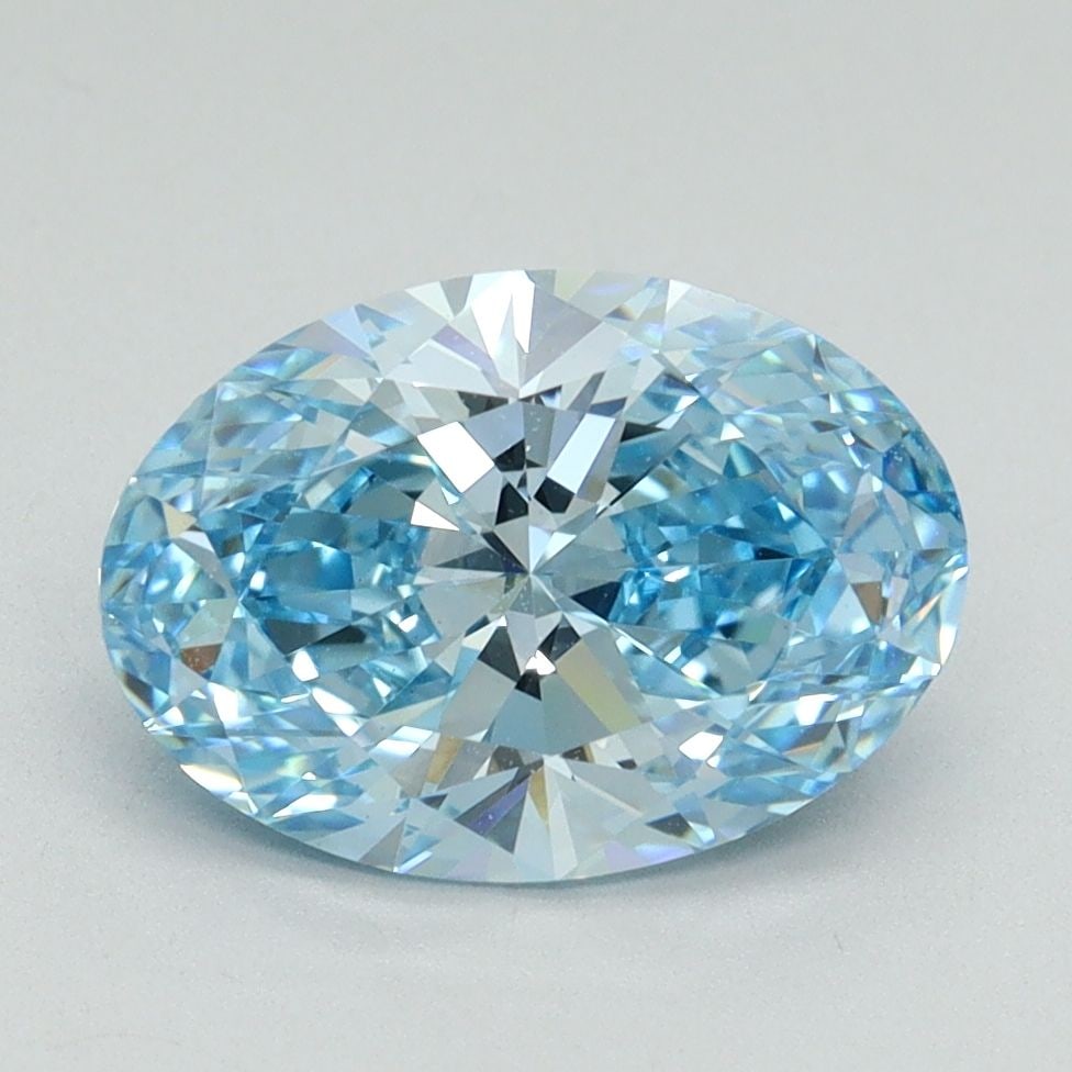 Loose Diamond - OVAL 2.27ct Fancy Vivid Blue VS1 (1 of 1)