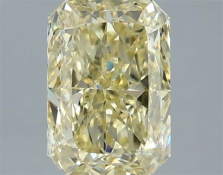 Loose Diamond - RADIANT 2.0ct Fancy Yellow VVS2: Loose Diamond - RADIANT 2.0ct Fancy Yellow VVS2 Source: This is a real non-mined Diamond that has been grown in a lab Shape: RADIANT Carats: 2.0 Color: Fancy Yellow Certification: IGI Video: