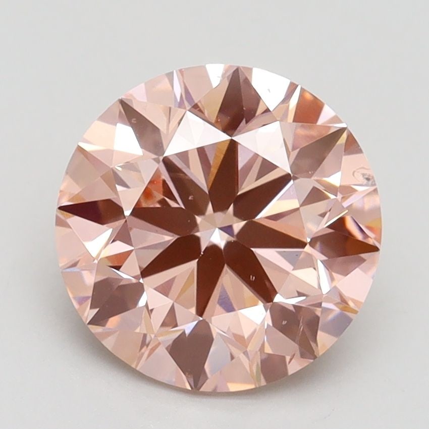 Ideal Loose Diamond - ROUND 2.53ct Fancy Intense Pink SI1 (1 of 1)