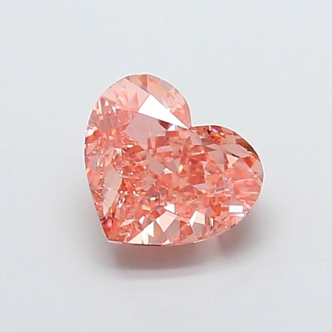 Loose Diamond - HEART 2.12ct Fancy Pinkish Brown VS2: Loose Diamond - HEART 2.12ct Fancy Pinkish Brown VS2 Source: This is a real non-mined Diamond that has been grown in a lab Shape: HEART Carats: 2.12 Color: Fancy Pinkish Brown Certification: IGI Video