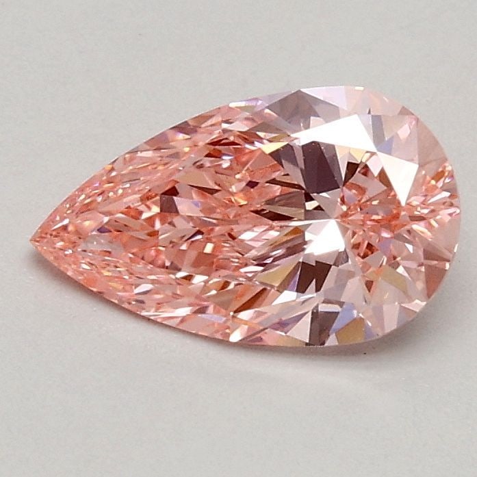 Loose Diamond - PEAR 0.59ct Fancy Vivid Pink VS1: Loose Diamond - PEAR 0.59ct Fancy Vivid Pink VS1 Source: This is a real non-mined Diamond that has been grown in a lab Shape: PEAR Carats: 0.59 Color: Fancy Vivid Pink Certification: IGI Video: