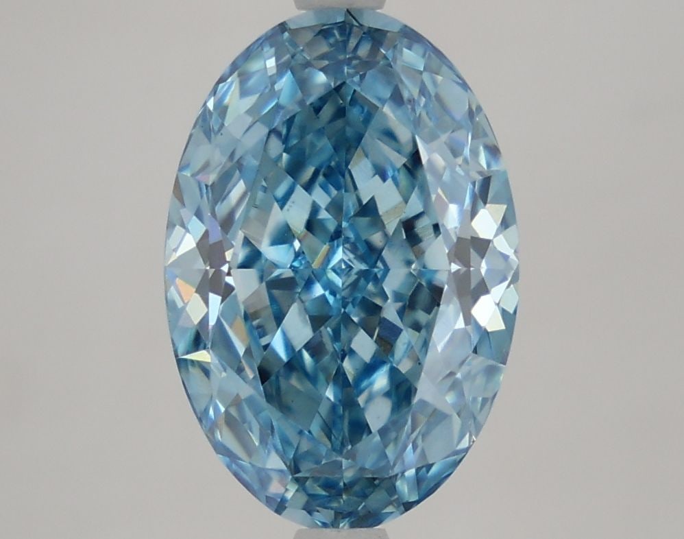 Loose Diamond - OVAL 3.86ct Fancy Vivid Blue VS1: Loose Diamond - OVAL 3.86ct Fancy Vivid Blue VS1 Source: This is a real non-mined Diamond that has been grown in a lab Shape: OVAL Carats: 3.86 Color: Fancy Vivid Blue Certification: IGI Video: