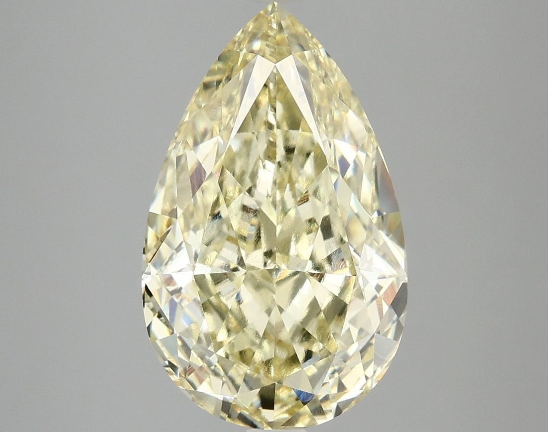 Loose Diamond - PEAR 5.08ct Fancy Intense Yellow VS1: Loose Diamond - PEAR 5.08ct Fancy Intense Yellow VS1 Source: This is a real non-mined Diamond that has been grown in a lab Shape: PEAR Carats: 5.08 Color: Fancy Intense Yellow Certification: IGI Video