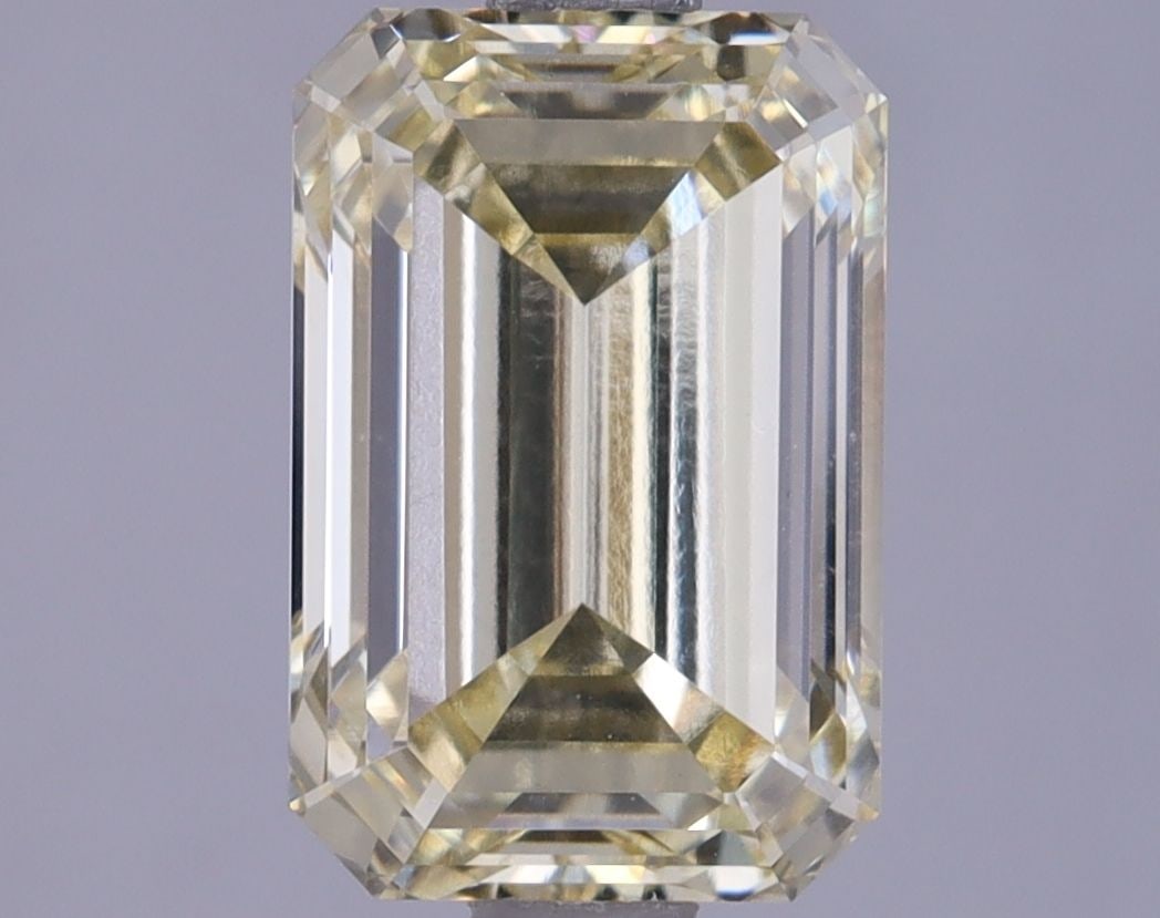 Loose Diamond - EMERALD 2.36ct Fancy Yellow VVS2: Loose Diamond - EMERALD 2.36ct Fancy Yellow VVS2 Source: This is a real non-mined Diamond that has been grown in a lab Shape: EMERALD Carats: 2.36 Color: Fancy Yellow Certification: IGI Video: