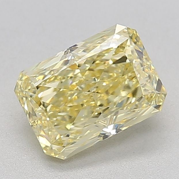 Loose Diamond - RADIANT 2.18ct Fancy Intense Yellow VS1: Loose Diamond - RADIANT 2.18ct Fancy Intense Yellow VS1 Source: This is a real non-mined Diamond that has been grown in a lab Shape: RADIANT Carats: 2.18 Color: Fancy Intense Yellow Certification: IGI