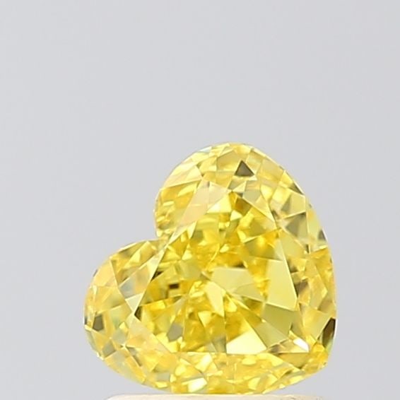 Loose Diamond - HEART 1.0ct Fancy Vivid Yellow VS1: Loose Diamond - HEART 1.0ct Fancy Vivid Yellow VS1 Source: This is a real non-mined Diamond that has been grown in a lab Shape: HEART Carats: 1.0 Color: Fancy Vivid Yellow Certification: NONE Video: