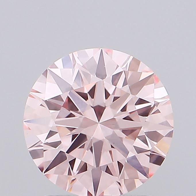 Ideal Loose Diamond - ROUND 1.61ct Fancy Intense Pink VS1 (1 of 1)