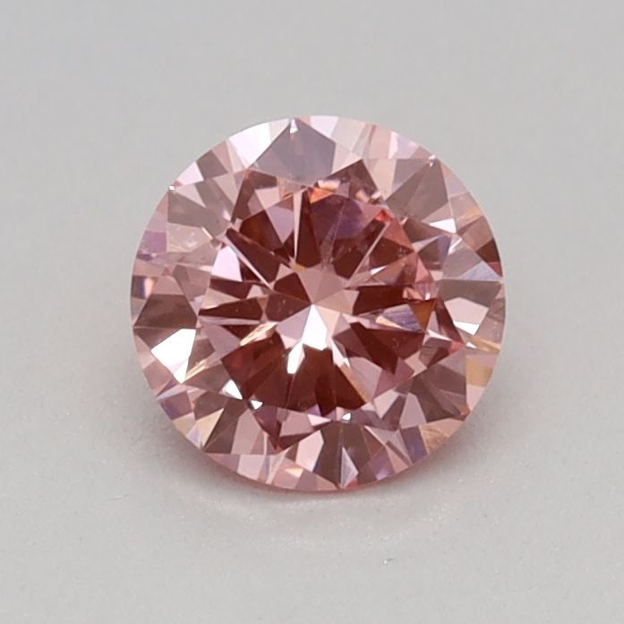 Loose Diamond - ROUND 0.31ct Fancy Vivid Pink VS1 (1 of 1)