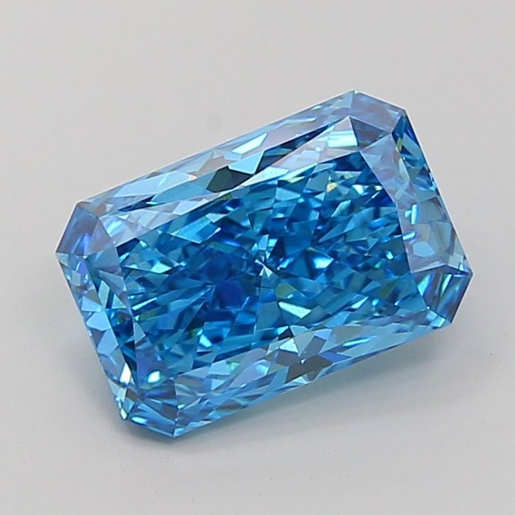 Loose Diamond - CUSHION MODIFIED 3.01ct Fancy Vivid Blue SI1: Loose Diamond - CUSHION MODIFIED 3.01ct Fancy Vivid Blue SI1 Source: This is a real non-mined Diamond that has been grown in a lab Shape: CUSHION MODIFIED Carats: 3.01 Color: Fancy Vivid Blue Certific