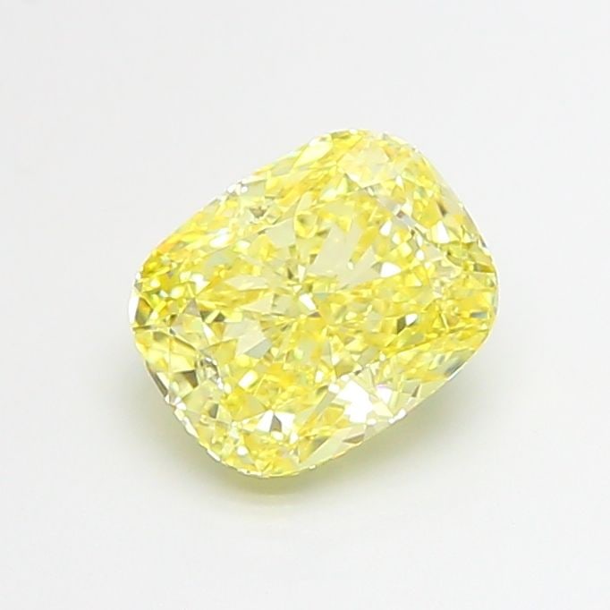 Loose Diamond - CUSHION MODIFIED 2.52ct Fancy Intense Yellow VS1: Loose Diamond - CUSHION MODIFIED 2.52ct Fancy Intense Yellow VS1 Source: This is a real non-mined Diamond that has been grown in a lab Shape: CUSHION MODIFIED Carats: 2.52 Color: Fancy Intense Yellow 