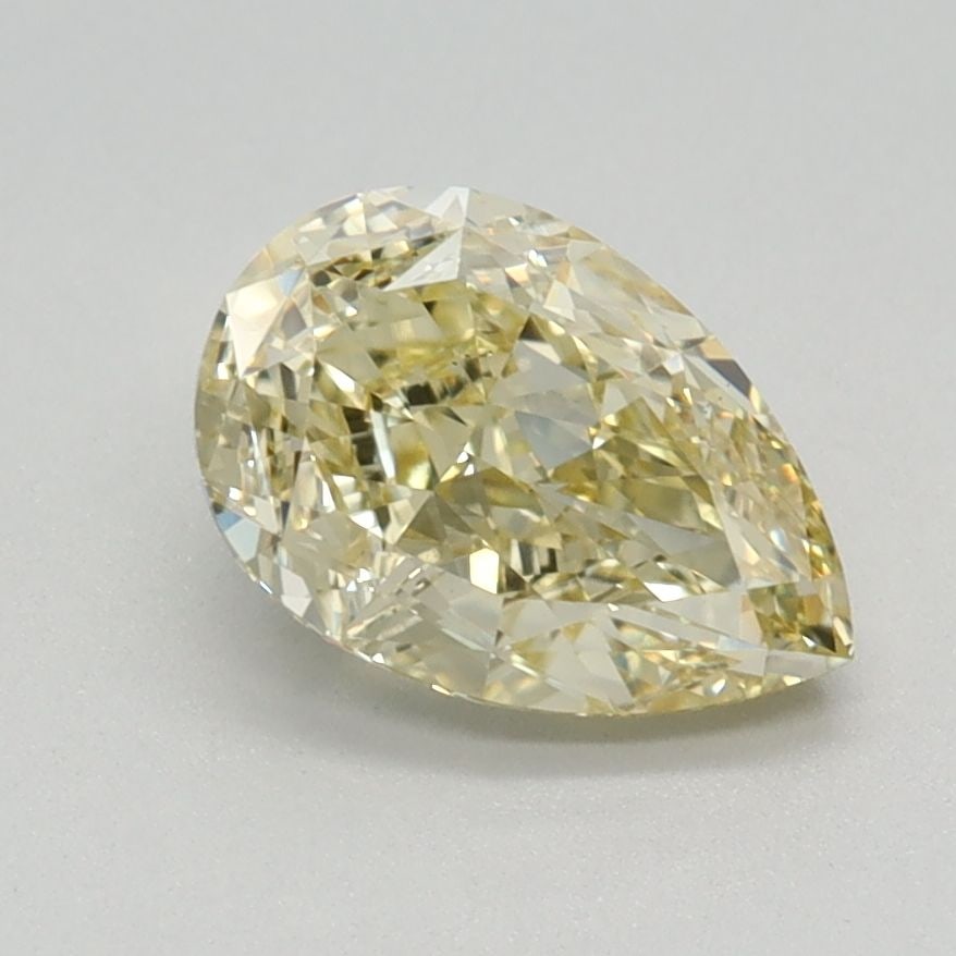 Loose Diamond - PEAR 1.19ct Fancy Yellow VS1: Loose Diamond - PEAR 1.19ct Fancy Yellow VS1 Source: This is a real non-mined Diamond that has been grown in a lab Shape: PEAR Carats: 1.19 Color: Fancy Yellow Certification: IGI Video: