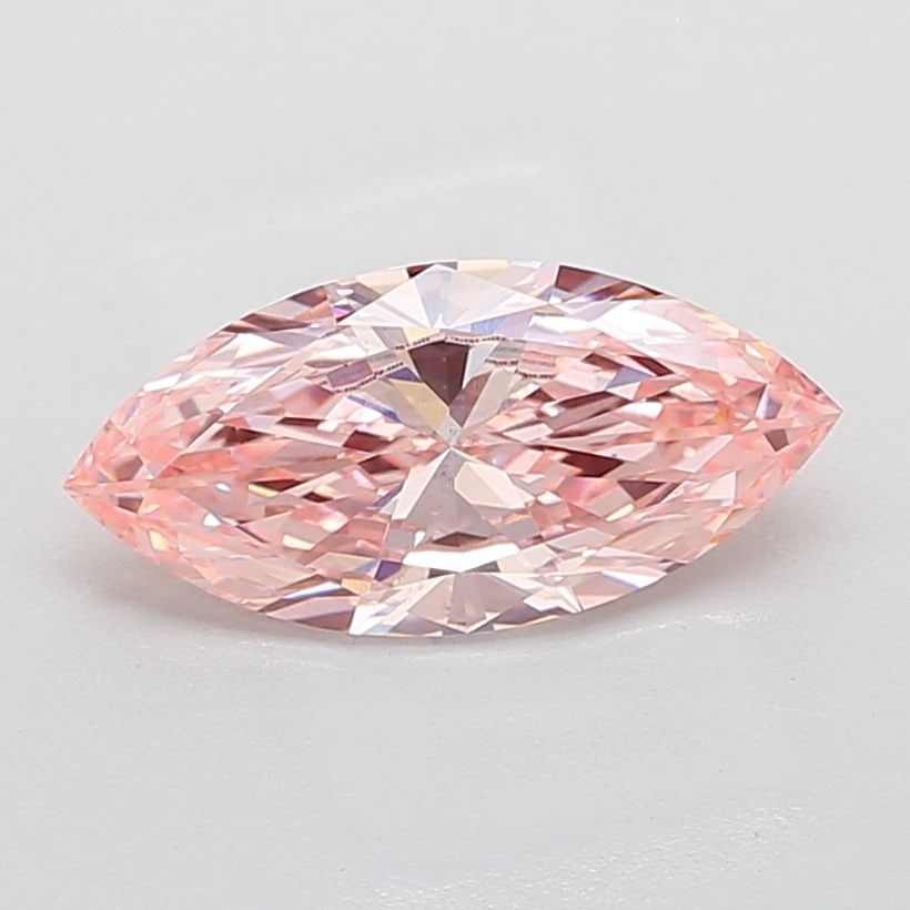Loose Diamond - MARQUISE 2.51ct Fancy Vivid Pink VS2: Loose Diamond - MARQUISE 2.51ct Fancy Vivid Pink VS2 Source: This is a real non-mined Diamond that has been grown in a lab Shape: MARQUISE Carats: 2.51 Color: Fancy Vivid Pink Certification: IGI