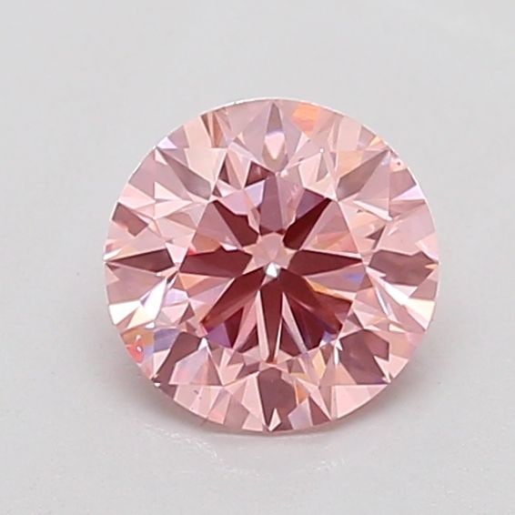 Loose Diamond - ROUND 0.86ct Fancy Vivid Pink VS2: Loose Diamond - ROUND 0.86ct Fancy Vivid Pink VS2 Source: This is a real non-mined Diamond that has been grown in a lab Shape: ROUND Carats: 0.86 Color: Fancy Vivid Pink Certification: NONE The