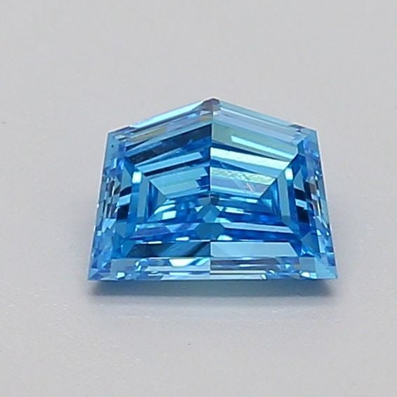 Loose Diamond - HEXAGONAL 0.55ct Fancy Vivid Blue VS1: Loose Diamond - HEXAGONAL 0.55ct Fancy Vivid Blue VS1 Source: This is a real non-mined Diamond that has been grown in a lab Shape: HEXAGONAL Carats: 0.55 Color: Fancy Vivid Blue Certification: IGI