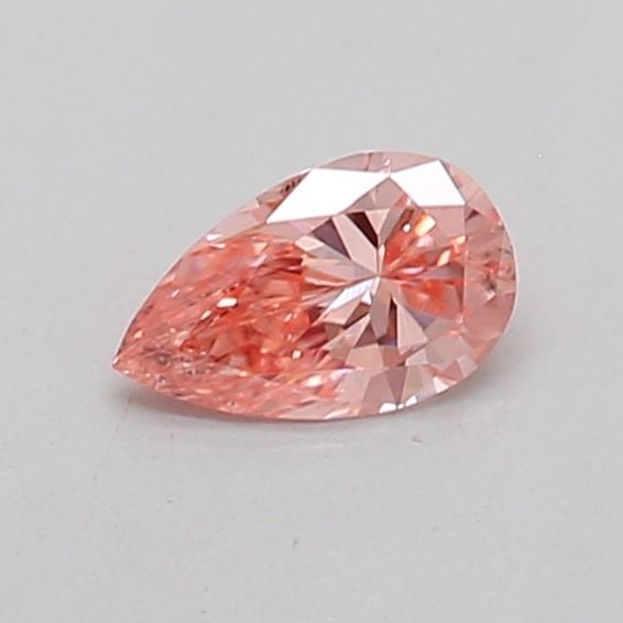 Loose Diamond - PEAR 0.16ct Fancy Vivid Pink SI1: Loose Diamond - PEAR 0.16ct Fancy Vivid Pink SI1 Source: This is a real non-mined Diamond that has been grown in a lab Shape: PEAR Carats: 0.16 Color: Fancy Vivid Pink Certification: IGI The Diamond D