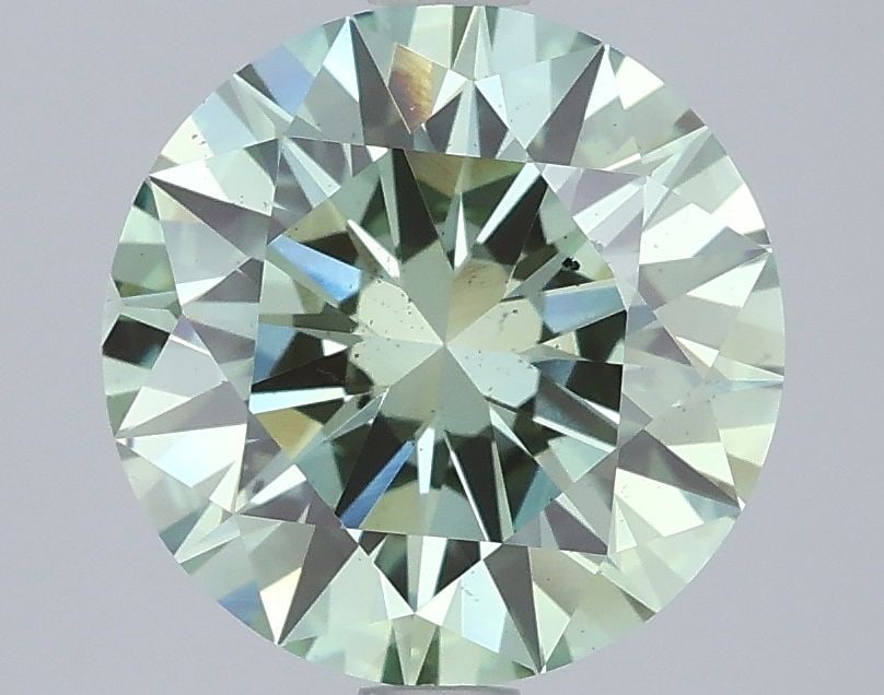 Loose Diamond - ROUND 3.0ct Fancy Vivid Green SI1: Loose Diamond - ROUND 3.0ct Fancy Vivid Green SI1 Source: This is a real non-mined Diamond that has been grown in a lab Shape: ROUND Carats: 3.0 Color: Fancy Vivid Green Certification: IGI Video: