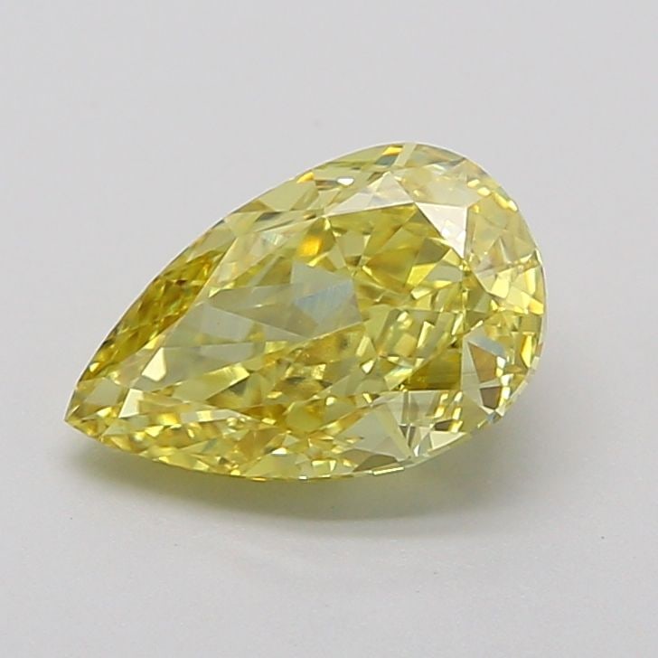 Loose Diamond - PEAR 0.69ct Fancy Yellow VS1: Loose Diamond - PEAR 0.69ct Fancy Yellow VS1 Source: This is a real non-mined Diamond that has been grown in a lab Shape: PEAR Carats: 0.69 Color: Fancy Yellow Certification: IGI Video:
