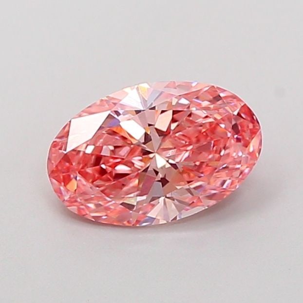Loose Diamond - OVAL 1.01ct Fancy Vivid Pink SI1: Loose Diamond - OVAL 1.01ct Fancy Vivid Pink SI1 Source: This is a real non-mined Diamond that has been grown in a lab Shape: OVAL Carats: 1.01 Color: Fancy Vivid Pink Certification: IGI Video: