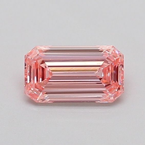 Loose Diamond - EMERALD 0.51ct Fancy Intense Pink VS2 (1 of 1)