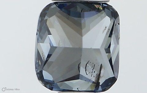 Loose Diamond - CUSHION MODIFIED 0.52ct Fancy Vivid Blue SI2: Loose Diamond - CUSHION MODIFIED 0.52ct Fancy Vivid Blue SI2 Source: This is a real non-mined Diamond that has been grown in a lab Shape: CUSHION MODIFIED Carats: 0.52 Color: Fancy Vivid Blue Certific