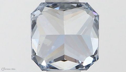 Loose Diamond - SQUARE RADIANT 0.51ct Fancy Intense Blue VS1: Loose Diamond - SQUARE RADIANT 0.51ct Fancy Intense Blue VS1 Source: This is a real non-mined Diamond that has been grown in a lab Shape: SQUARE RADIANT Carats: 0.51 Color: Fancy Intense Blue